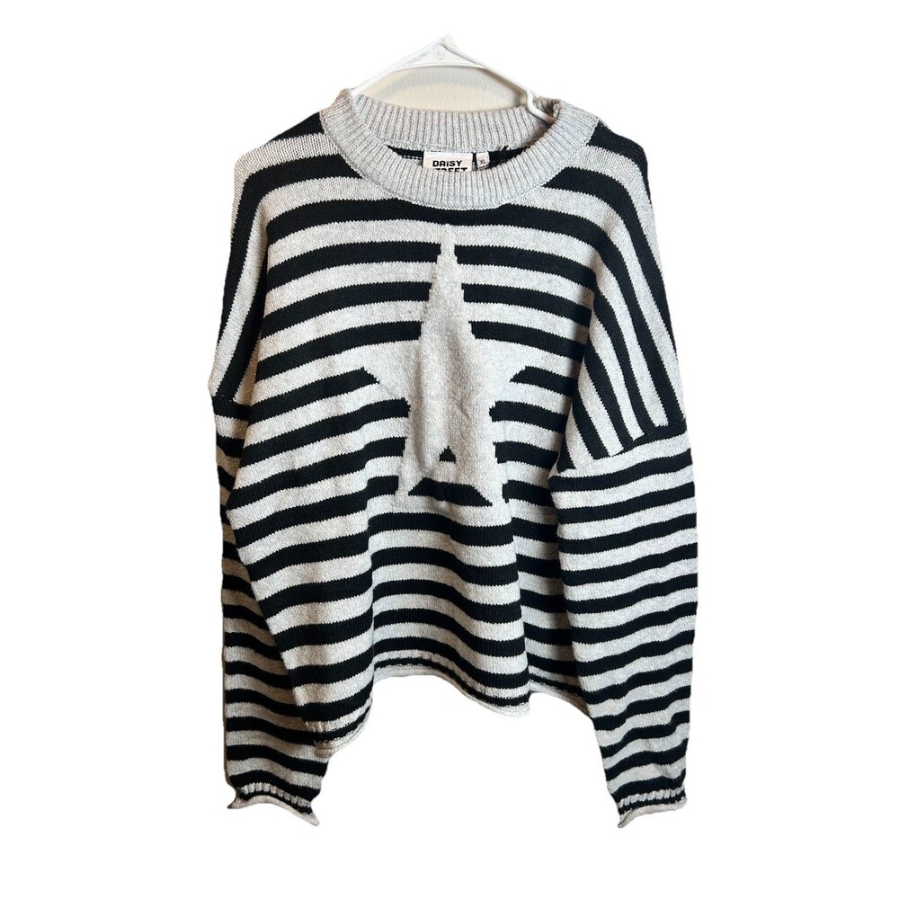NWT Daisy Street Star Intasia Knit Jumper Size XL